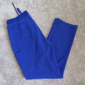 Mandala royal blue scrub pants M